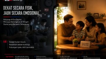 Keluarga di Era Digital: Dekat secara Fisik, Jauh secara Emosional