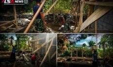 Tak Sekadar Bangun Rumah, Satgas TMMD ke-129 Sulap RTLH Jadi Hunian Produktif Berbasis Ketahanan Pangan