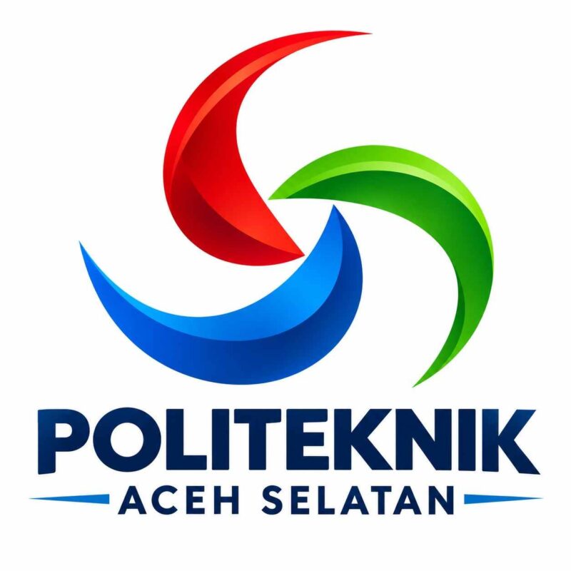 Logo resmi Politeknik Aceh Selatan yang mencerminkan identitas institusi pendidikan vokasi di Kabupaten Aceh Selatan.