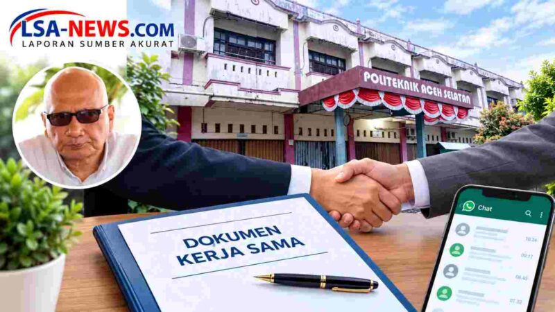 Foto ilustrasi kerja sama antara pihak perusahaan dan institusi pendidikan. Informasi terkait kerja sama PT PAW dan Politeknik Aceh Selatan masih memerlukan klarifikasi serta verifikasi lebih lanjut.