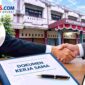 Foto ilustrasi kerja sama antara pihak perusahaan dan institusi pendidikan. Informasi terkait kerja sama PT PAW dan Politeknik Aceh Selatan masih memerlukan klarifikasi serta verifikasi lebih lanjut.
