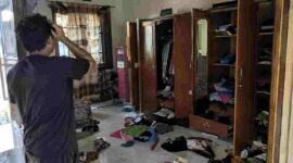 Foto ilustrasi kondisi rumah yang berantakan dan lemari terbuka sebagai gambaran dugaan aksi pencurian yang meresahkan warga Desa Suak Raya, Kecamatan Johan Pahlawan, Aceh Barat.